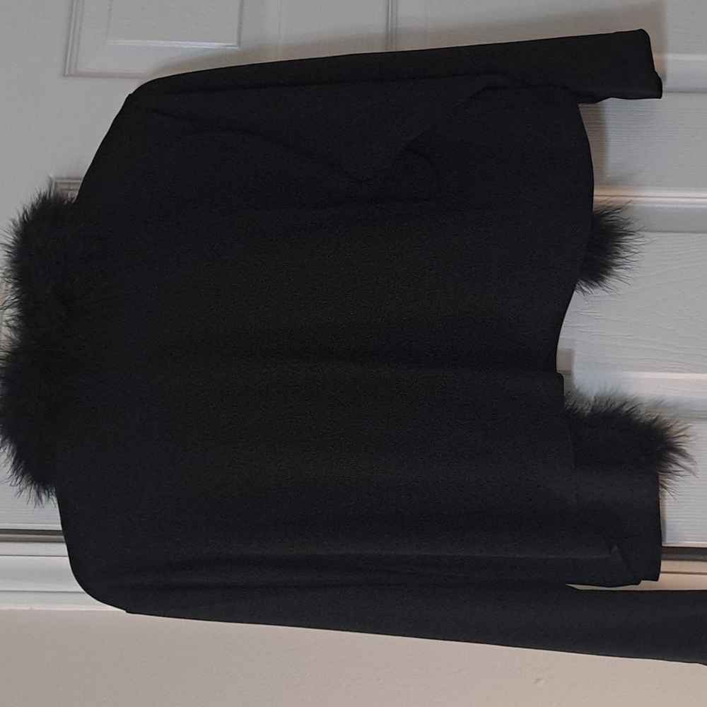Long sleeve soft bolero jacket - Picture 3 of 4